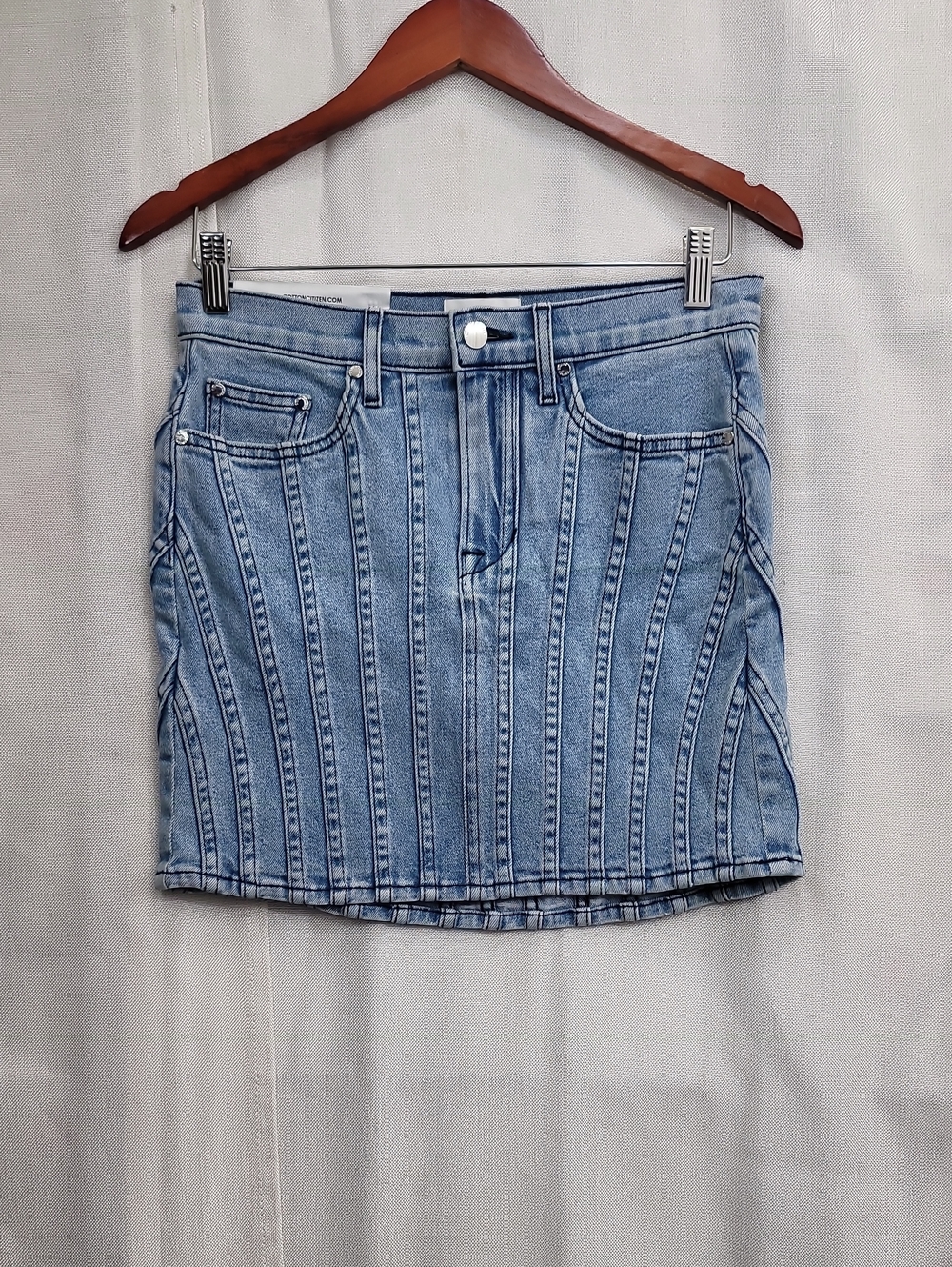 Cotton Citizen Nwt Denim Mini Skirt Size 26